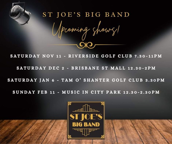 St Joes Upcoming Gigs